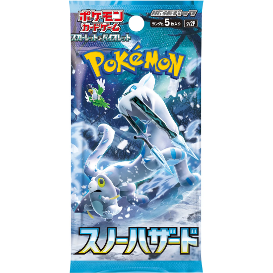 Pokemon Super Card Game TCG Trading Cards - Scarlet & Violet - Snow Hazard Expansion Pack JP - Kāršu spēle