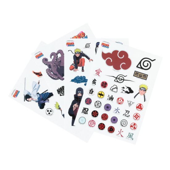 Grupo Erik Naruto Shippuden Stickers Set (59 pcs.) / 24 x 18cm - Uzlīmju komplekts