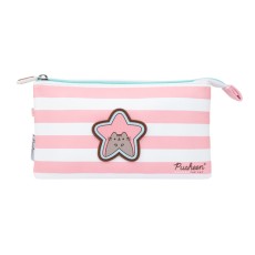 Grupo Erik Pusheen Rose Collection Triple Pencil Case 22 x 13 x 3cm