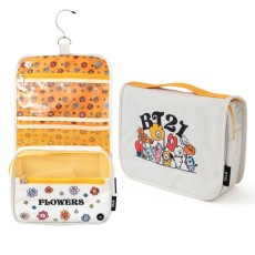 Grupo Erik BT21 Line Friends Hanging Cosmetic Bag