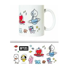 Grupo Erik BT21 Ceramic Mug 320ml - Line Friends 