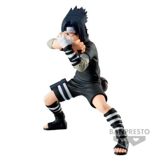 Banpresto Naruto Shippuden Vibration Stars Figure 14cm - Sasuke Uchiha III - Plastmasas figūriņa