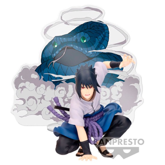 Banpresto Naruto Shippuden Spectacle Special Figure 9cm - Sasuke Uchiha - Plastmasas figūriņa