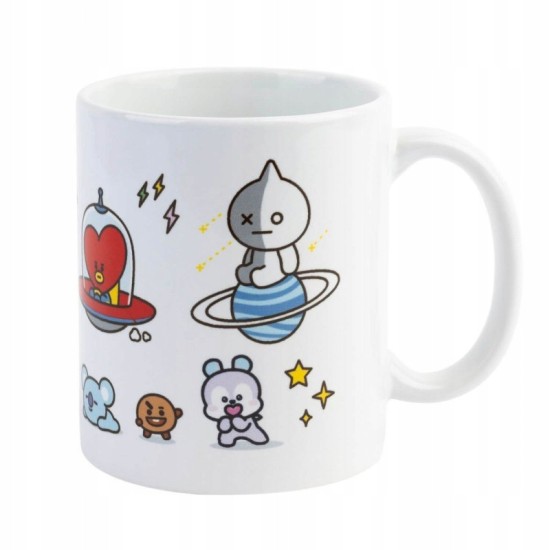 Grupo Erik BT21 Ceramic Mug 320ml - Universtar - Krūze