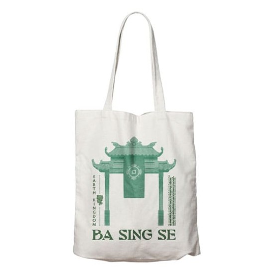 Fanattik Avatar The Last Airbender Tote Shopping Bag 40 x 40 cm - Ba Sing Se - Iepirkumu soma