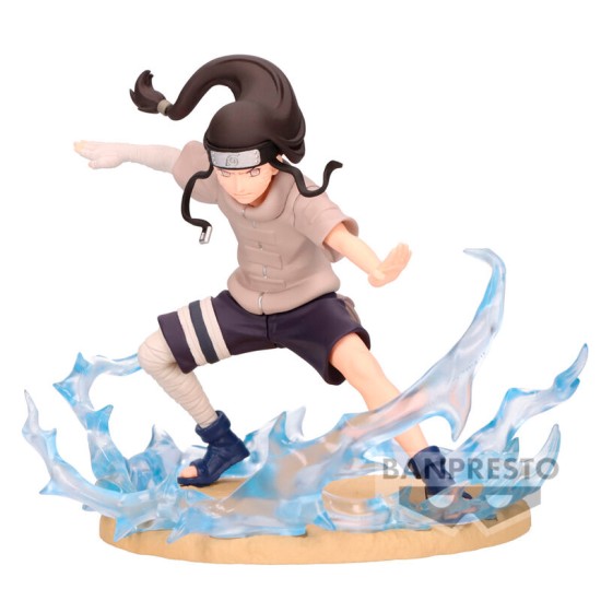 Banpresto Naruto Shippuden Memorable Saga Figure 10cm - Hyuga Neji - Plastmasas figūriņa