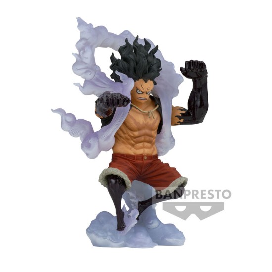 Banpresto One Piece King of Artist ver.B Figure 14cm - Monkey D.Luffy - Plastmasas figūriņa