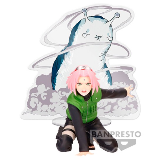 Banpresto Naruto Shippuden Special Panel Spectacle Figure 9cm - Sakura Haruno - Plastmasas figūriņa