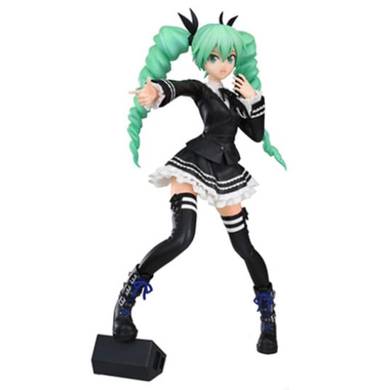 Sega Hatsune Miku Project DIVA Arcade Future Tone SPM Figure 23cm - Hatsune Miku Dark Angel (re-run) - Plastmasas figūriņa