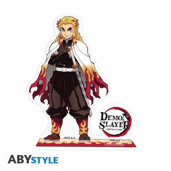 ABYstyle Demon Slayer Acryl Figure 8cm - Rengoku Kyojuro - Akrila figūriņa