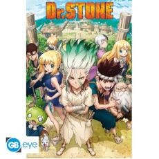 ABYstyle Dr. Stone Poster Maxi 91.5 x 61 cm - Groupe
