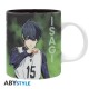 ABYstyle Blue Lock Ceramic Mug 320ml - Isagi vs Rin - Krūze