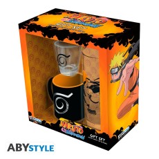 ABYstyle Naruto Shippuden Gift Set Glass / Espresso Mug / Mug
