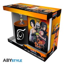ABYstyle Naruto Shippuden Gift Set Mug 320 ml / Keychain / Notebook