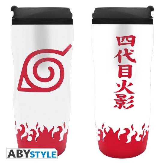 ABYstyle Naruto Shippuden Thermos Mug 355ml - Yondaime Hokage - Termokrūze