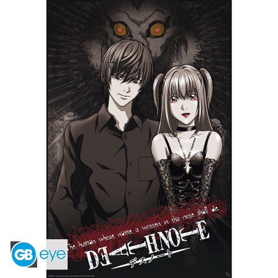 ABYstyle Death Note Poster Maxi 91.5 x 61 cm - Power couple - Plakāts