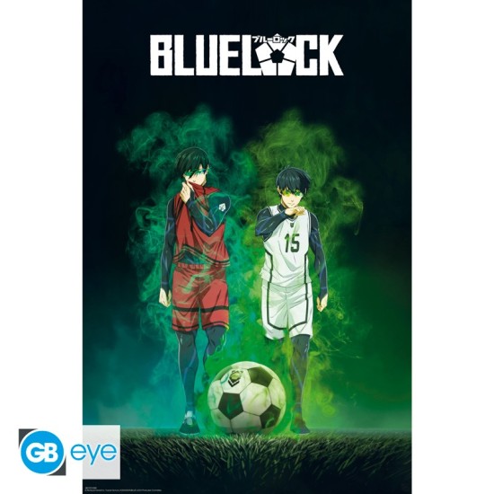 ABYstyle Blue Lock Poster Maxi 91.5 x 61 cm - Isagi vs Rin - Plakāts