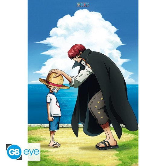 ABYstyle One Piece Poster Maxi 91.5 x 61 cm - Shanks & Luffy - Plakāts