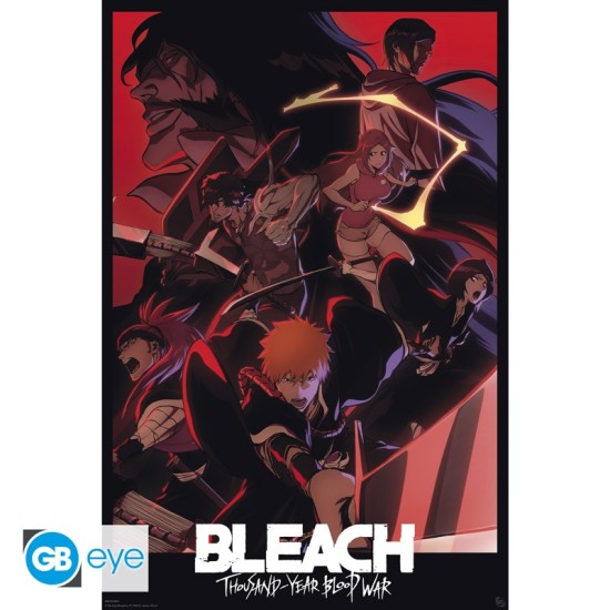 ABYstyle Bleach Poster Maxi 91.5 x 61 cm - Key Art Group - Plakāts