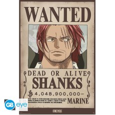 ABYstyle One Piece Poster Maxi 91.5 x 61 cm - Wanted Shanks Wano