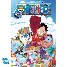 ABYstyle One Piece Poster Maxi 91.5 x 61 cm - Egg Head Cover