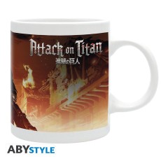 ABYstyle Attack on Titan Ceramic Mug 320ml - Key art