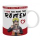 ABYstyle Naruto Shippuden Ceramic Mug 320ml - I love you more than ramen - Krūze