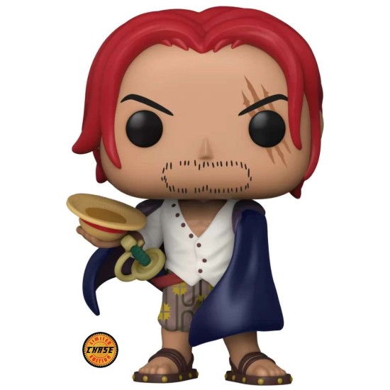 Funko POP! One Piece Figure 9cm - Shanks Chase Exclusive Edition (939) - Vinila figūriņa