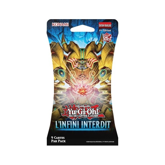 ABYstyle YU-GI-OH! Card Game TCG Trading Cards - Booster L'Infini Interdit Blister (FR) - Kāršu spēle