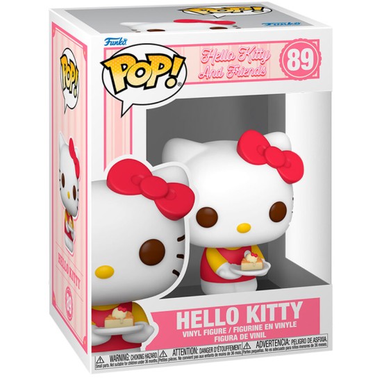 Funko POP! Hello Kitty and Friends Figure 9cm - Hello Kitty (89) - Vinila figūriņa