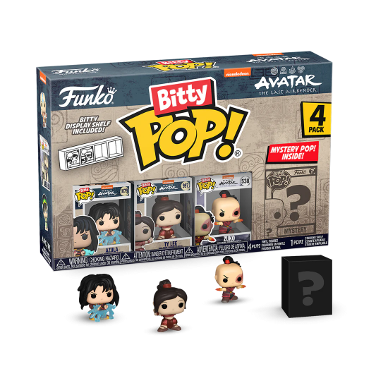 Funko POP! Avatar The Last Airbender Bitty Figures 2.5 cm (4 pcs.) - Azula - Komplekts vinila figūriņas