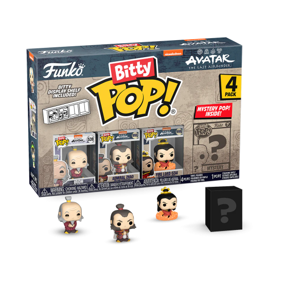 Funko POP! Avatar The Last Airbender Bitty Figures 2.5 cm (4 pcs.) - Series 2 - Komplekts vinila figūriņas