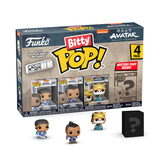 Funko POP! Avatar The Last Airbender Bitty Figures 2.5 cm (4 pcs.) - Series 3 - Komplekts vinila figūriņas