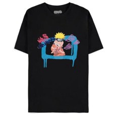 Difuzed Naruto Graffiti Square T-shirt - XS size - Men's cotton T-shirt