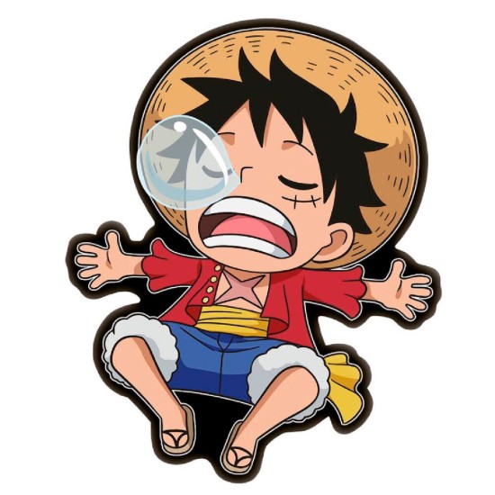 Mister License One Piece Cushion 35cm - Monkey D. Luffy - Dekoratīvais spilvens