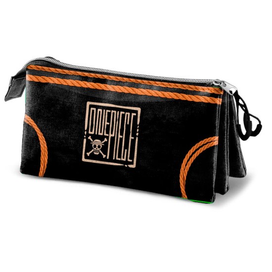 Karactermania One Piece Ropes triple Pencil Case 23 x 10 x 5cm - Penālis ar trīs nodalījumiem