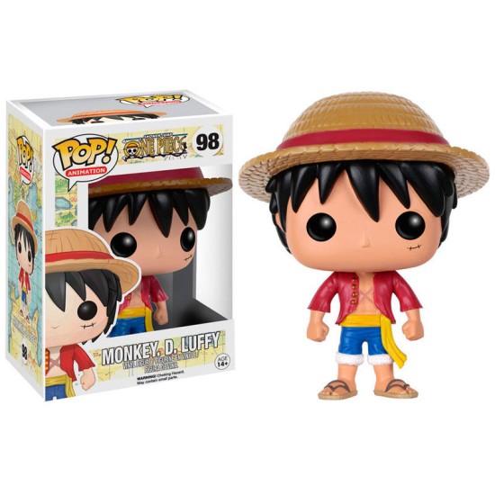 Funko POP! One Piece Figure 9cm - Monkey D. Luffy (98) - Vinila figūriņa