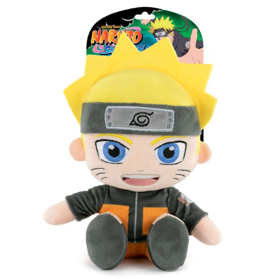 Barrado Naruto Shippuden Plush Toy 25cm - Naruto Uzumaki - Plīša rotaļlieta