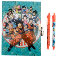 CYP Brands Dragon Ball Notebook / (2 pcs.) Pen Set - Komplekts klade / divas pildspalvas