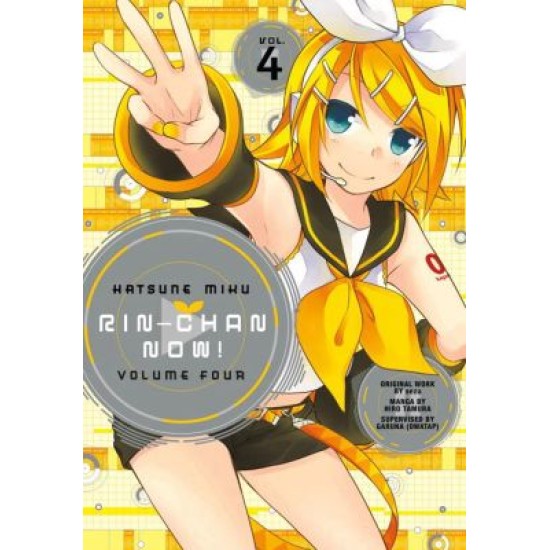 Hatsune Miku: Rin-Chan Now! Volume 4 (EN) Paperback - Grafiskā novele (Sezu)