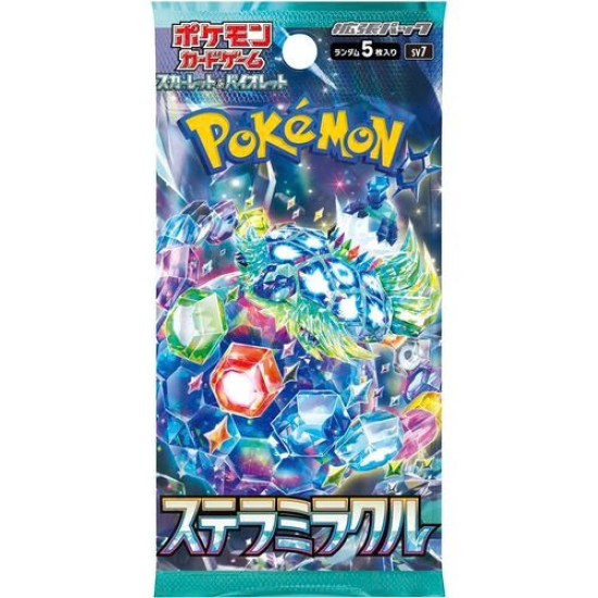 Pokemon Super Card Game TCG Trading Cards - Scarlet & Violet - Stellar Miracle Booster Box JP - Kāršu spēle