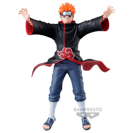 Banpresto Naruto Shippuden Vibration Stars Figure 17cm - Pain - Plastmasas figūriņa