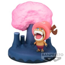Banpresto One Piece World Collectable Log Stories Figure 9cm - Tony Chopper - Plastmasas figūriņa