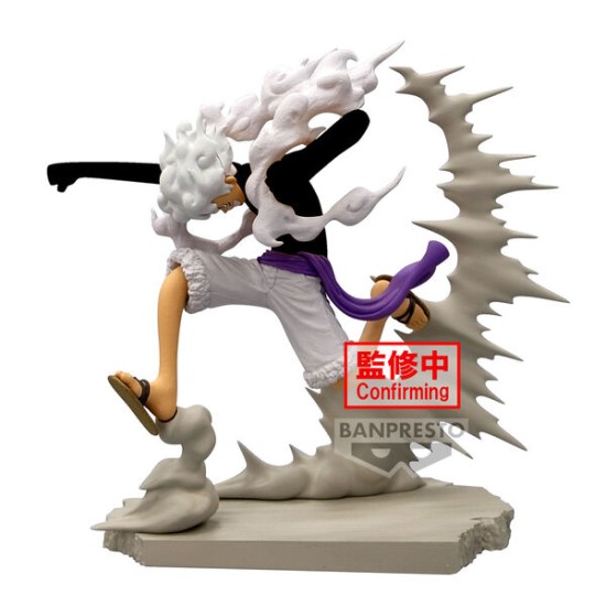 Banpresto One Piece Senkozekkei Gears5 Figure 7cm - Monkey D.Luffy - Plastmasas figūriņa