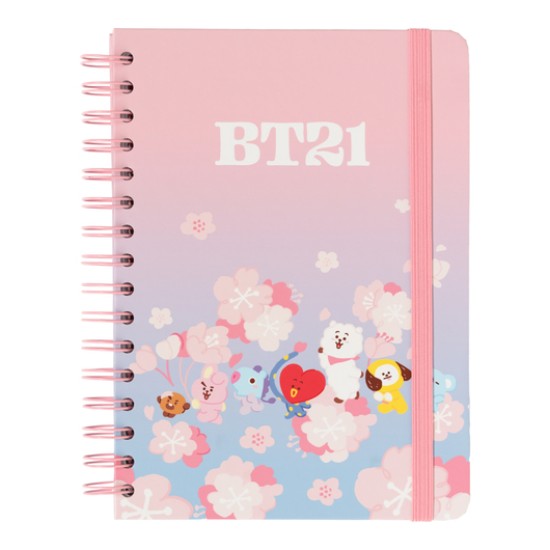 Grupo Erik BT21 Cherry Blossom A5 Notebook 21 x 15cm - Klade