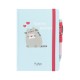 Grupo Erik Pusheen Purrfect Love Collection A5 Notebook 21 x 15cm / Projector Pen - Klade / Pildspalva