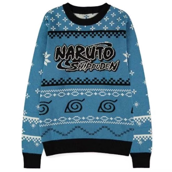 Difuzed Naruto Shippuden Christmas Jumper - S izmērs - Vīriešu džemperis