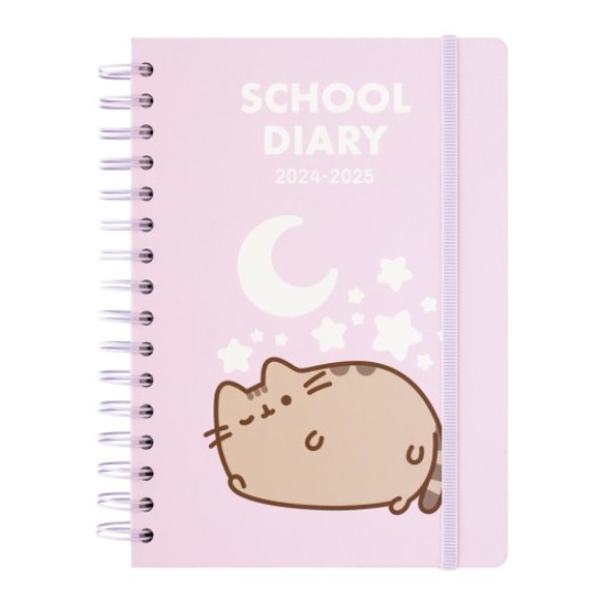 Grupo Erik Pusheen School 2024 August to 2025 July Diary - Plānotājs