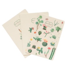 Grupo Erik Kokonote Botanical Cacti A5 Notebook 21 x 15cm (3.pcs)