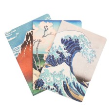 Grupo Erik Kanagawa Hokusai A5 Notebook 21 x 15cm (3.pcs) - Блокнот